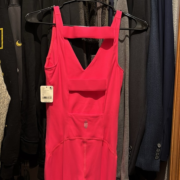 NWT Free People Never Better One-Piece - Electric Sunset - Picture 9 of 11